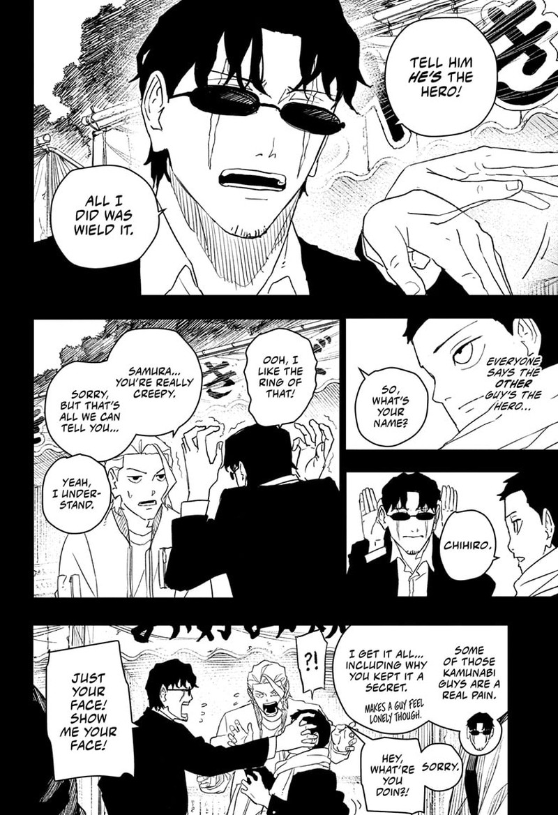 Kagurabachi, Chapter 50