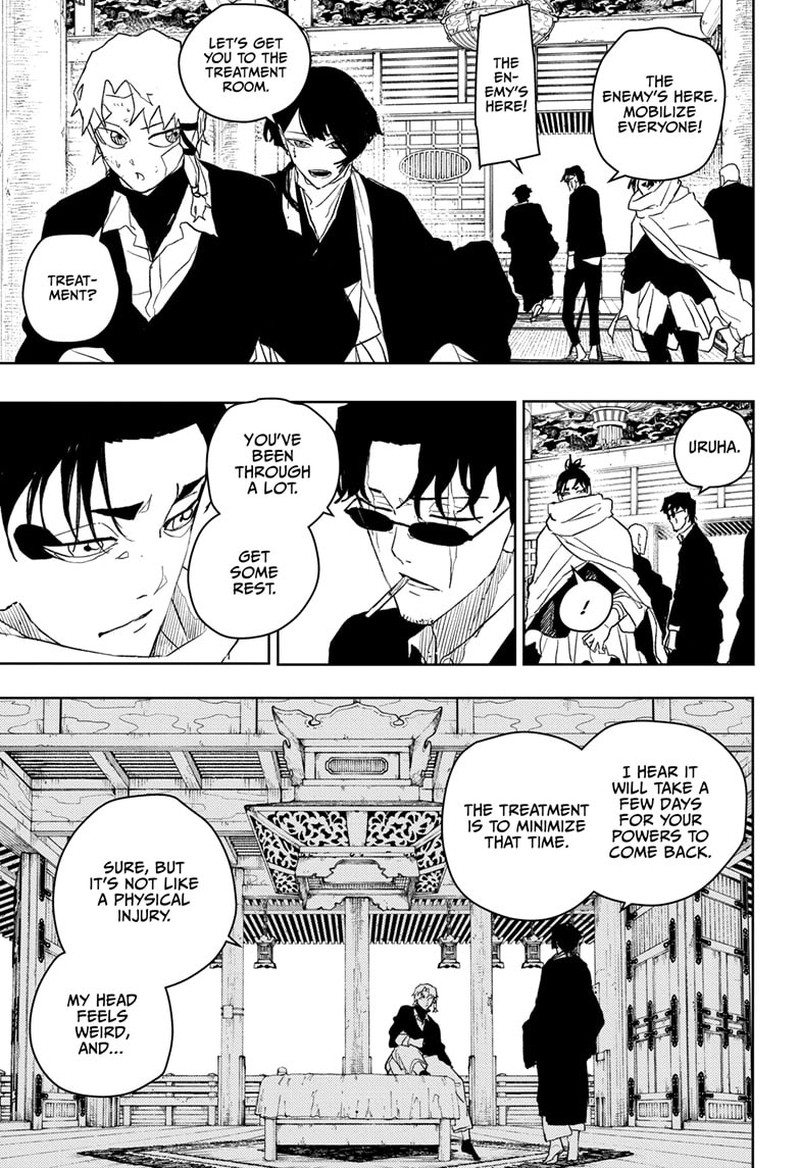 Kagurabachi, Chapter 50
