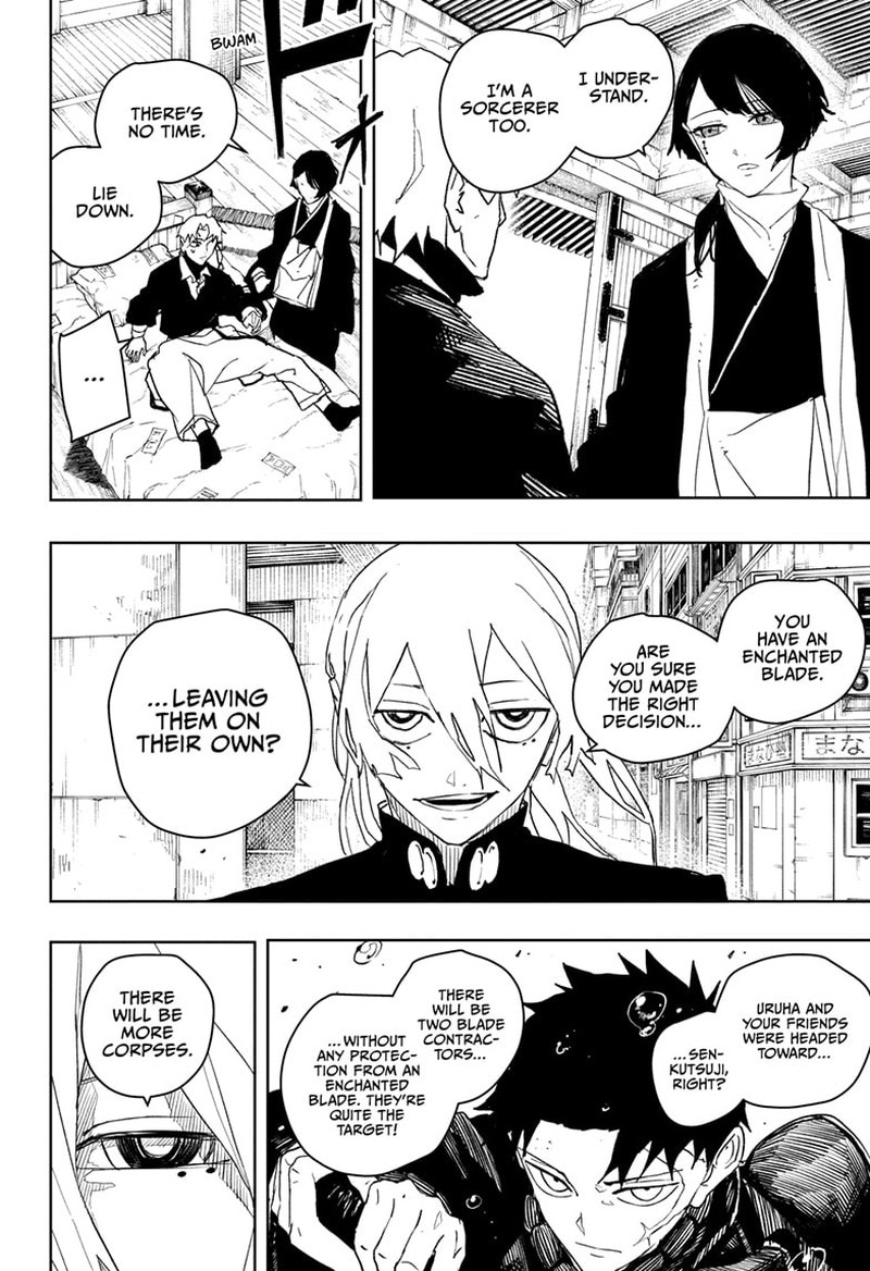 Kagurabachi, Chapter 50
