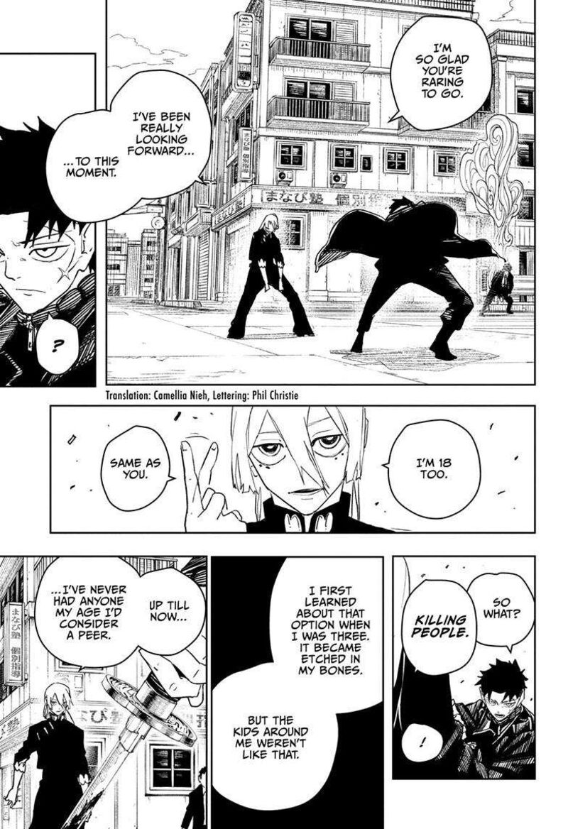 Kagurabachi, Chapter 52