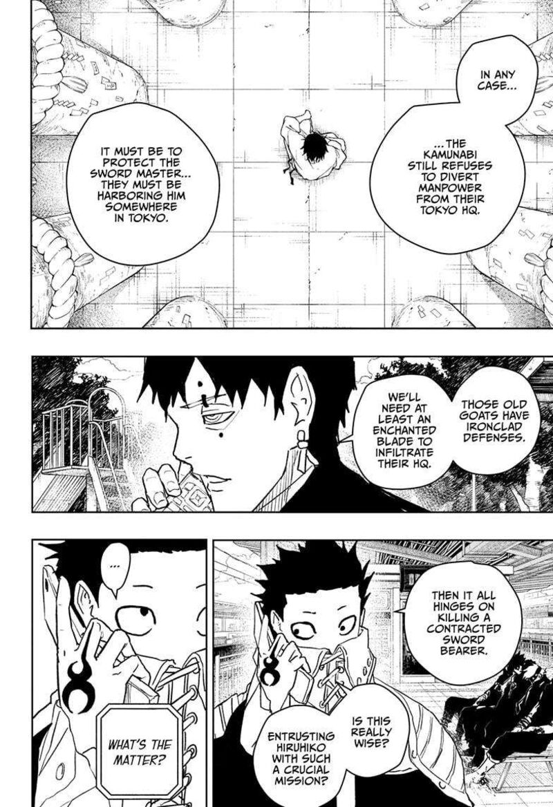 Kagurabachi, Chapter 54