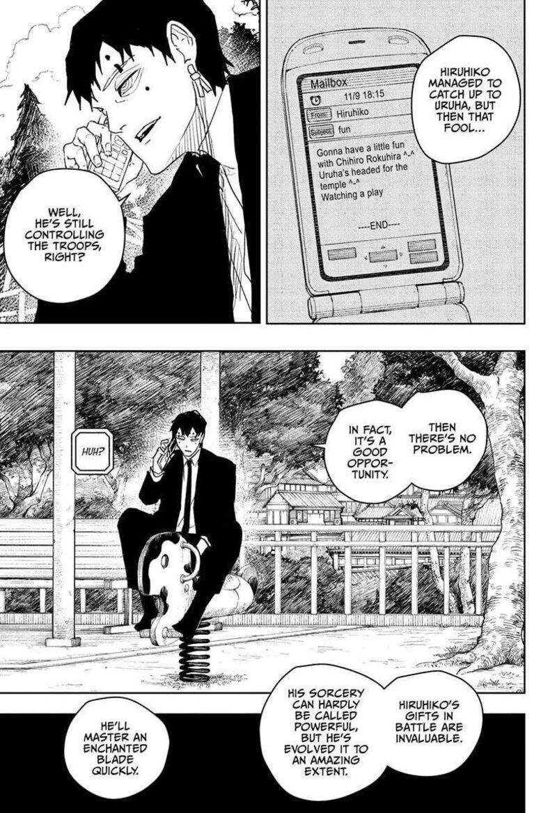 Kagurabachi, Chapter 54