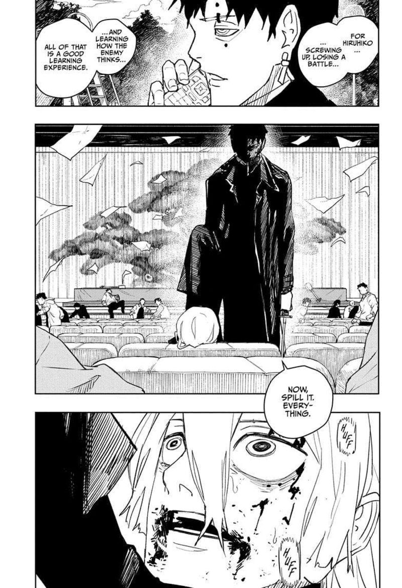 Kagurabachi, Chapter 54