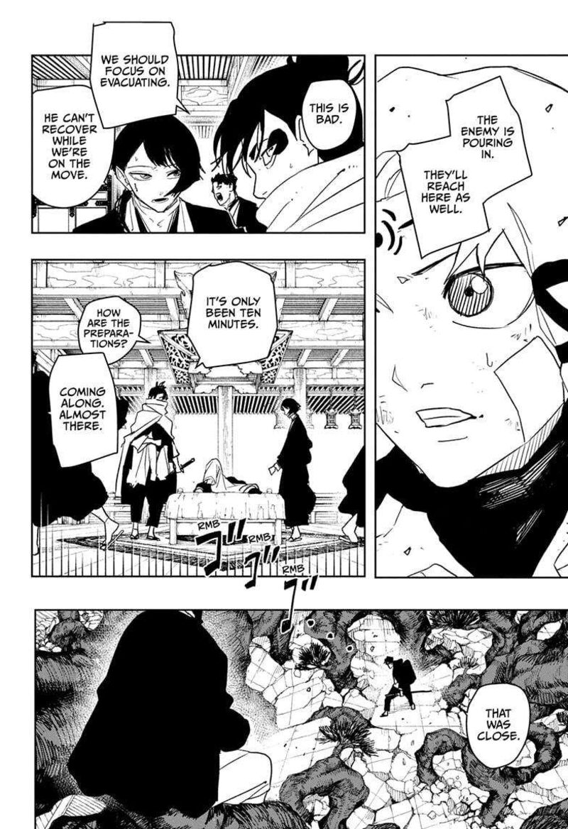 Kagurabachi, Chapter 54