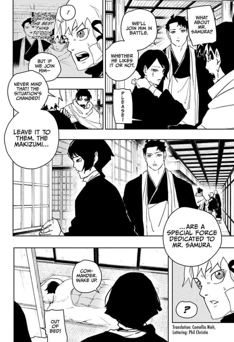 Kagurabachi, Chapter 55