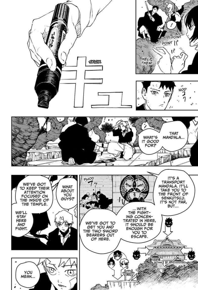 Kagurabachi, Chapter 55