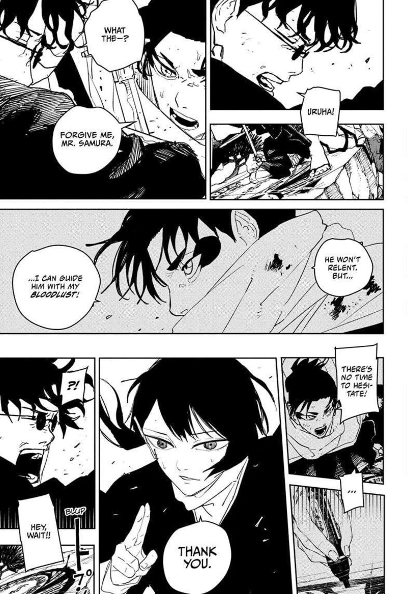 Kagurabachi, Chapter 56