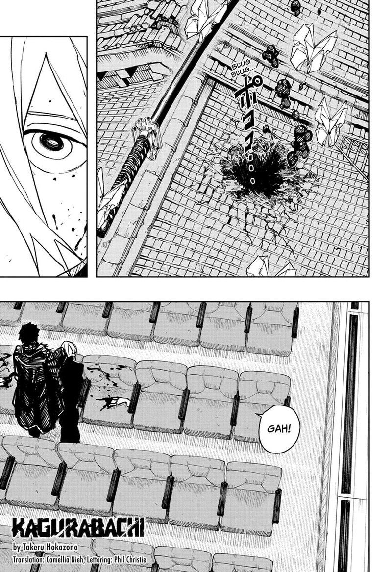 Kagurabachi, Chapter 57
