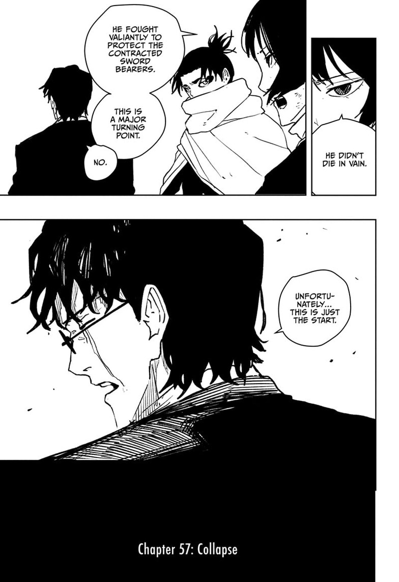 Kagurabachi, Chapter 57
