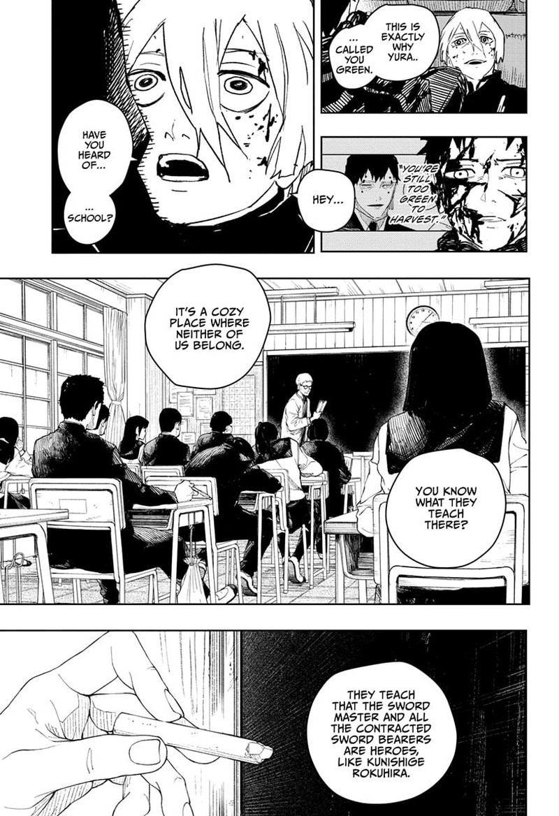 Kagurabachi, Chapter 57