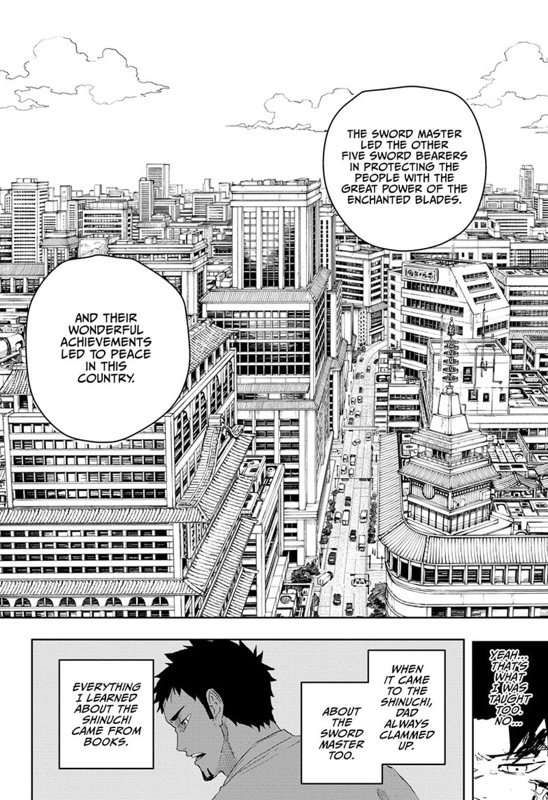 Kagurabachi, Chapter 57