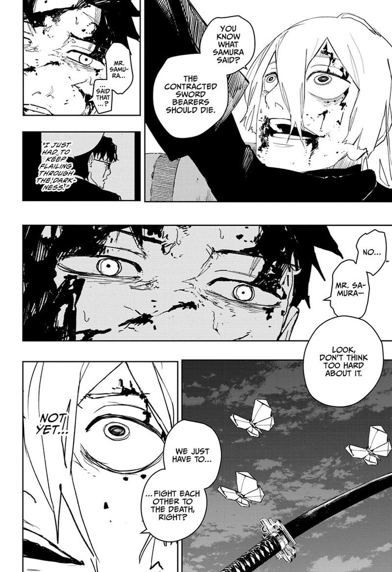 Kagurabachi, Chapter 57