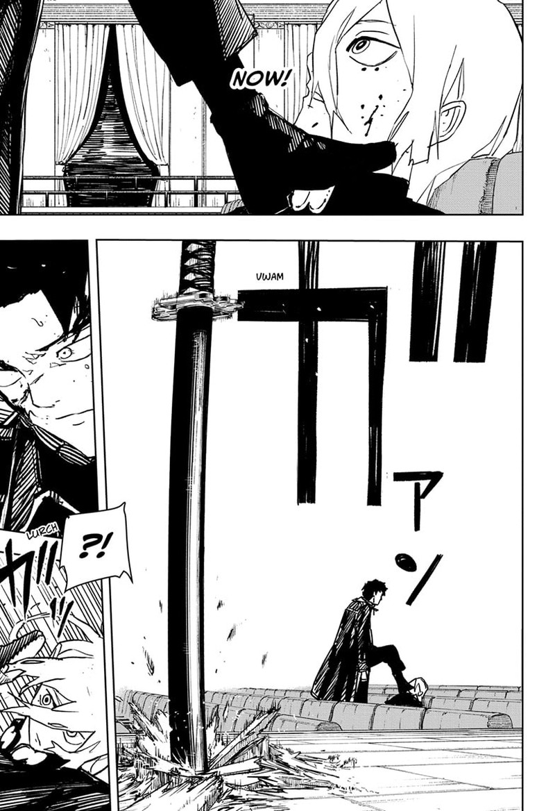Kagurabachi, Chapter 57