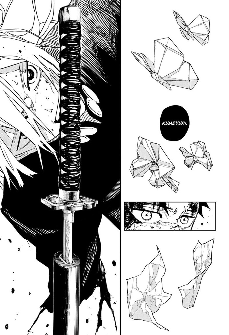 Kagurabachi, Chapter 57