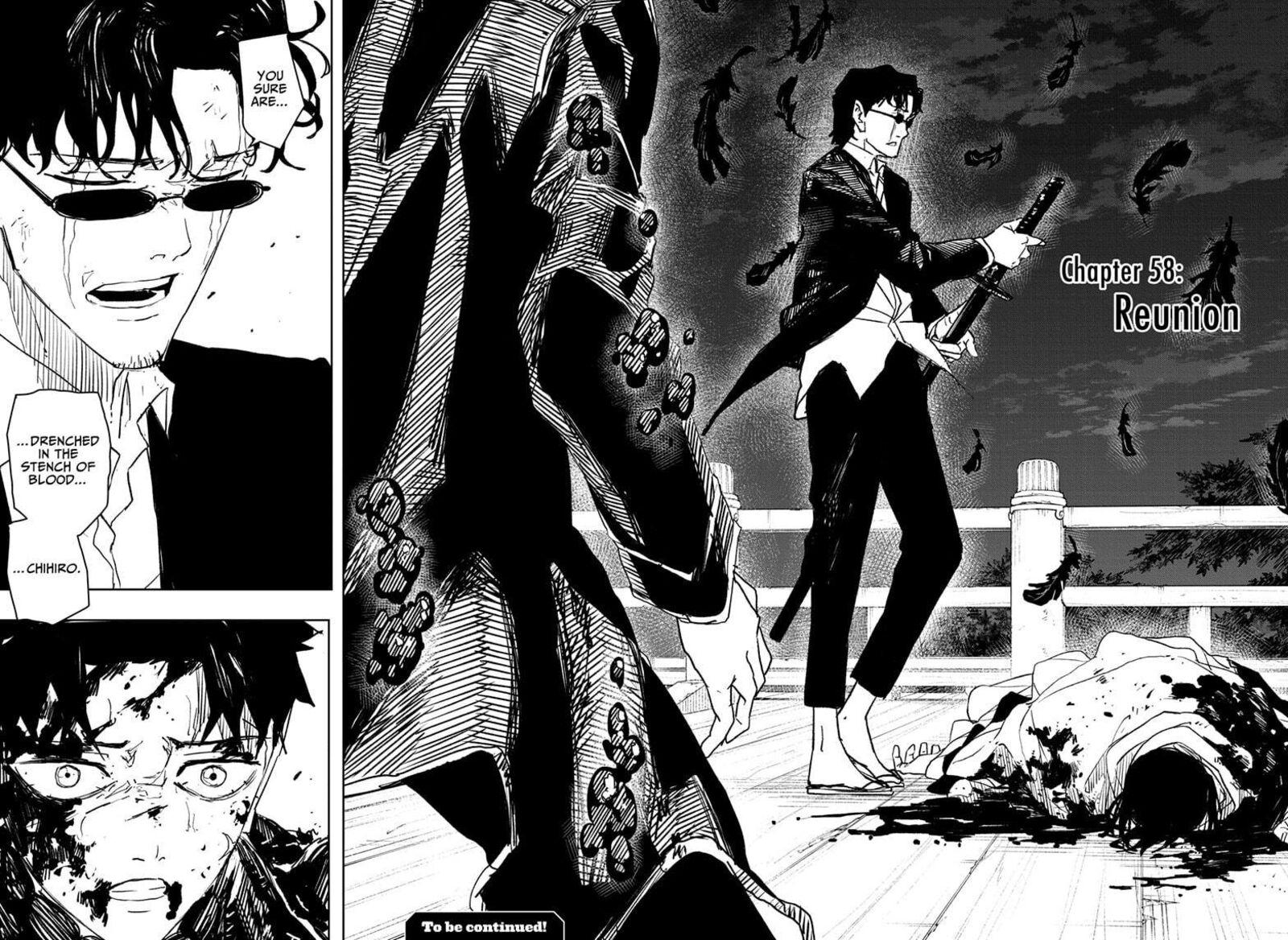 Kagurabachi, Chapter 58