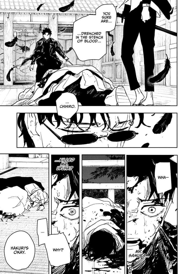 Kagurabachi, Chapter 59