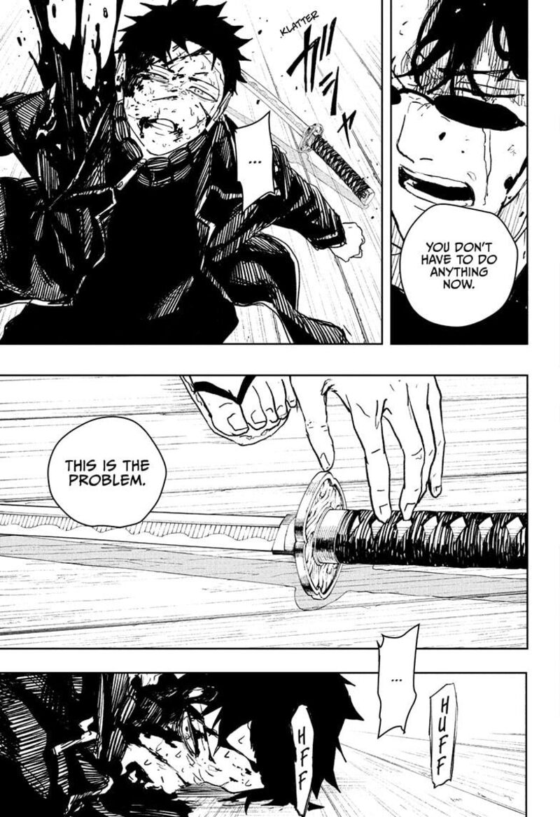 Kagurabachi, Chapter 59