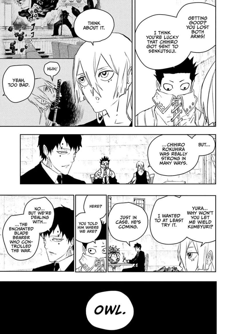 Kagurabachi, Chapter 59