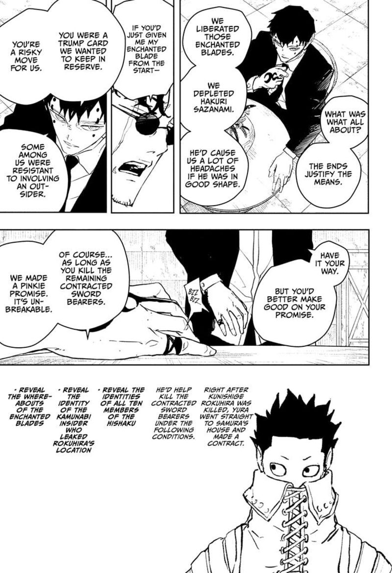 Kagurabachi, Chapter 59