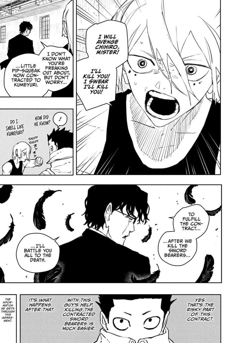 Kagurabachi, Chapter 59