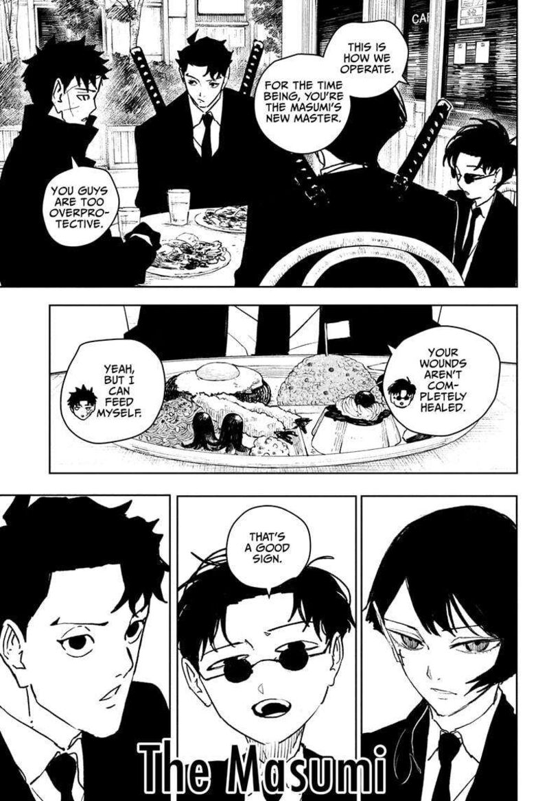 Kagurabachi, Chapter 61