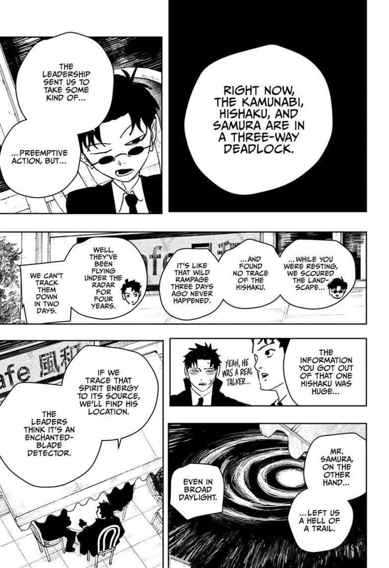 Kagurabachi, Chapter 61