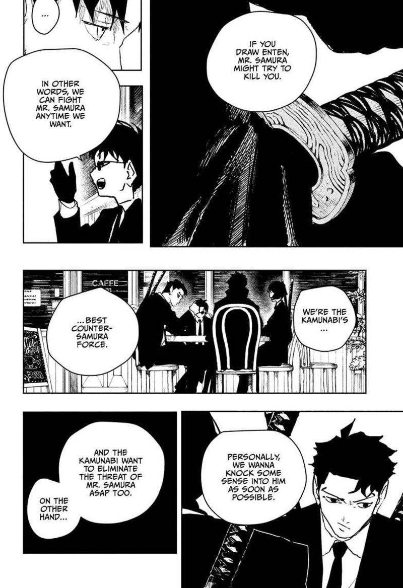 Kagurabachi, Chapter 61