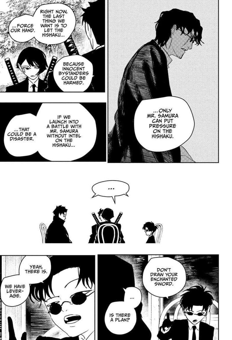 Kagurabachi, Chapter 61