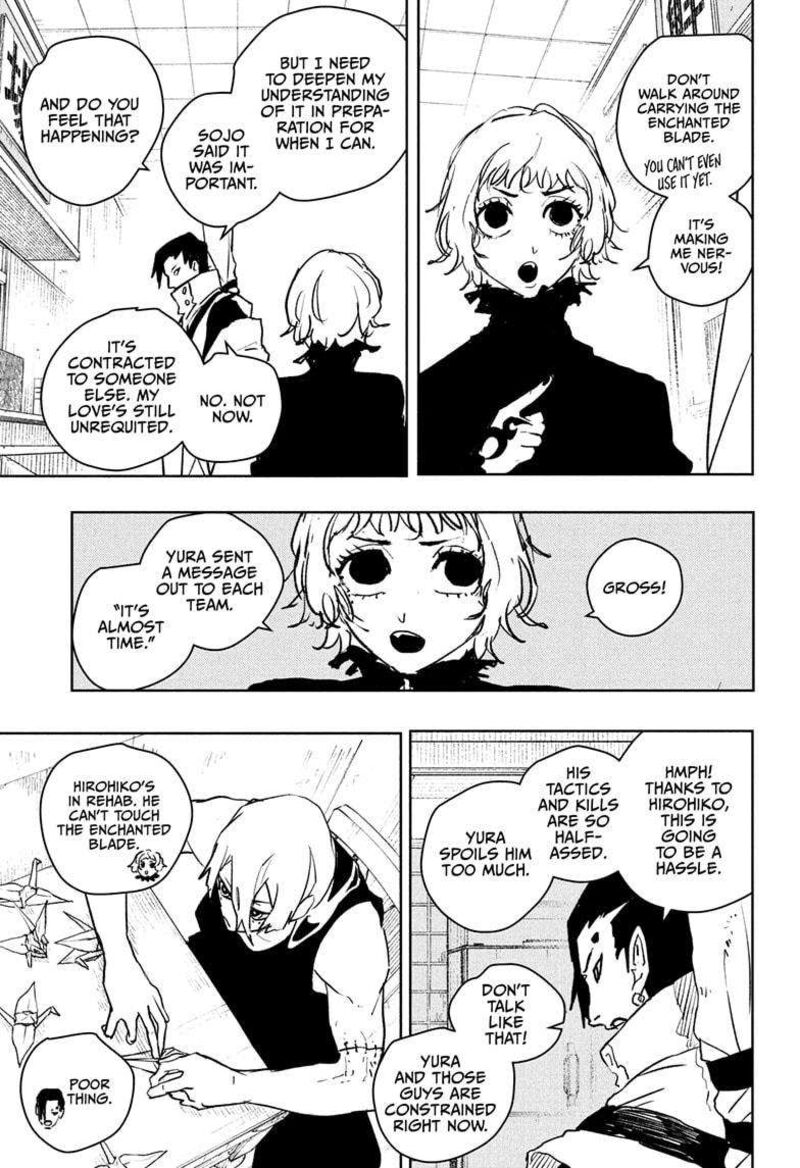Kagurabachi, Chapter 61