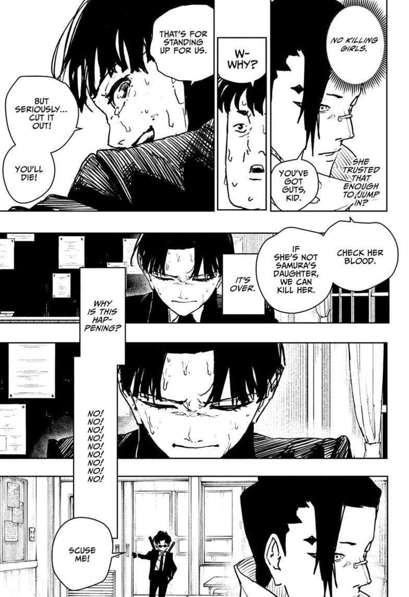 Kagurabachi, Chapter 62