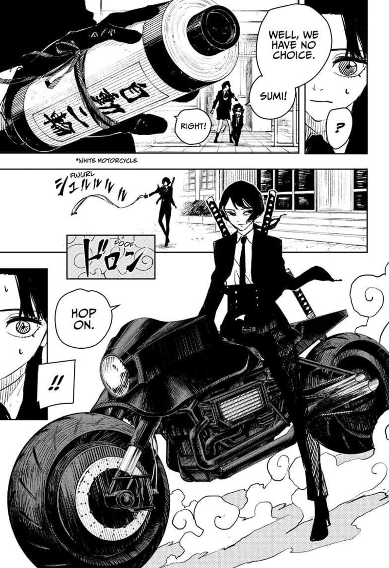 Kagurabachi, Chapter 63