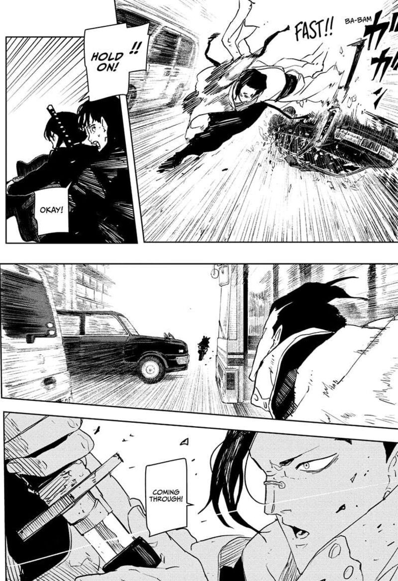 Kagurabachi, Chapter 63