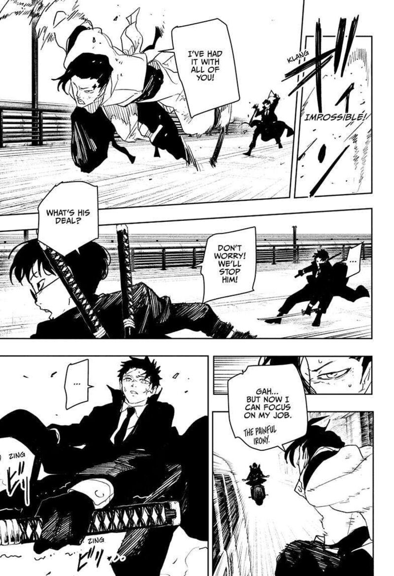 Kagurabachi, Chapter 64