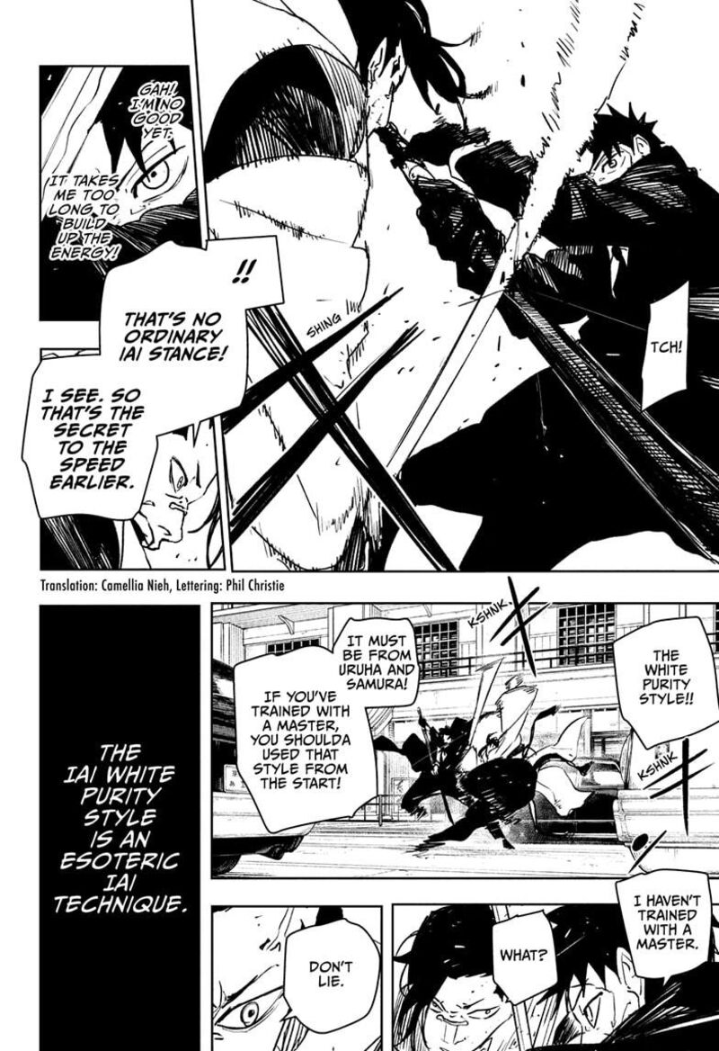 Kagurabachi, Chapter 65
