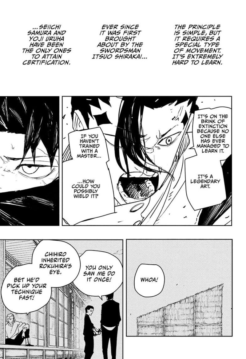 Kagurabachi, Chapter 65