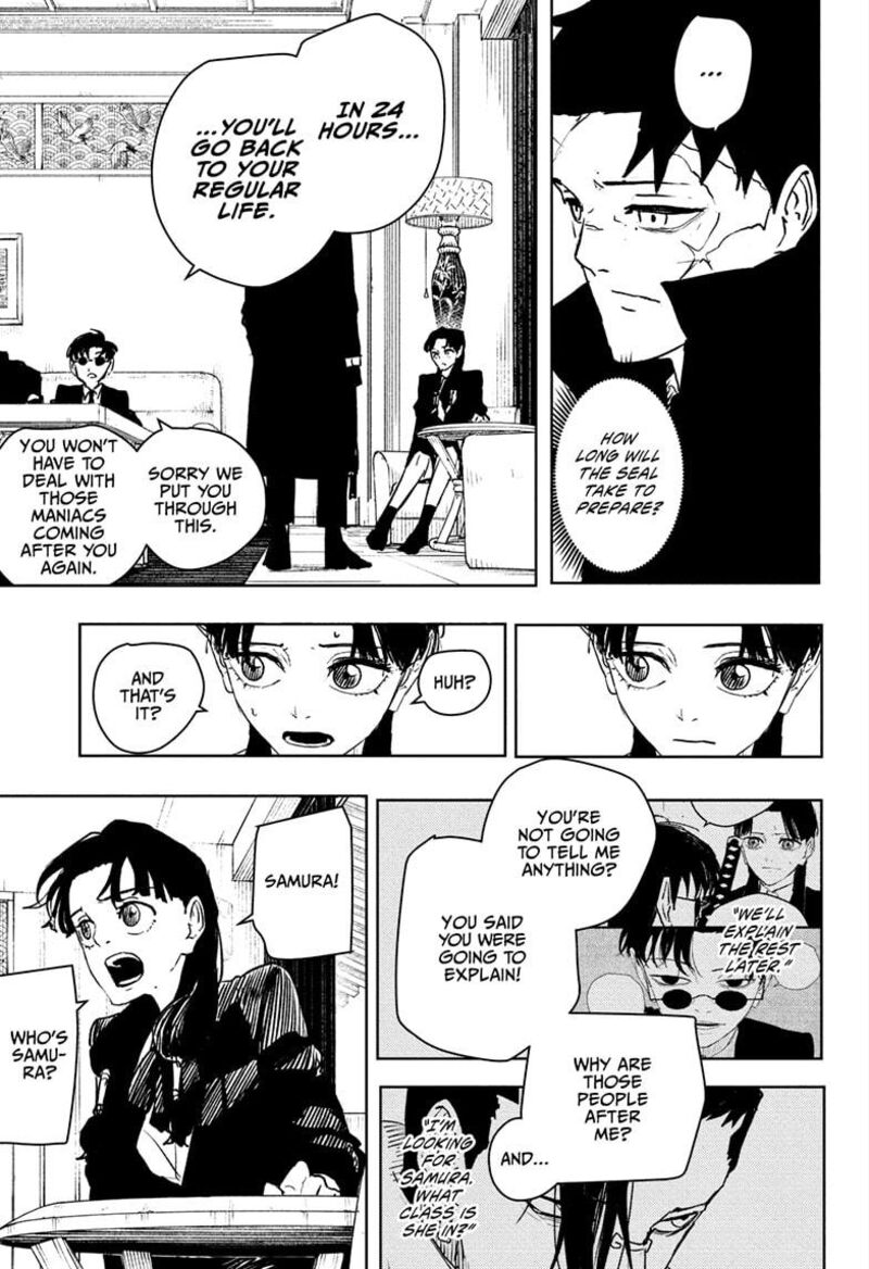 Kagurabachi, Chapter 65