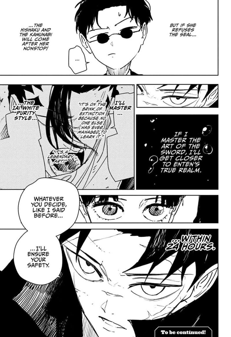 Kagurabachi, Chapter 65