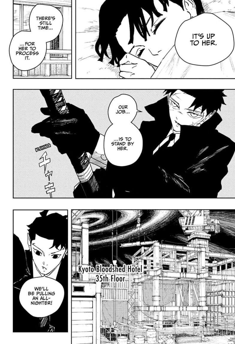 Kagurabachi, Chapter 66