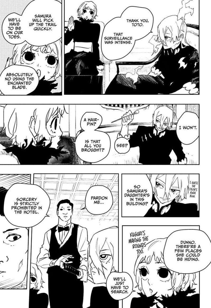 Kagurabachi, Chapter 66