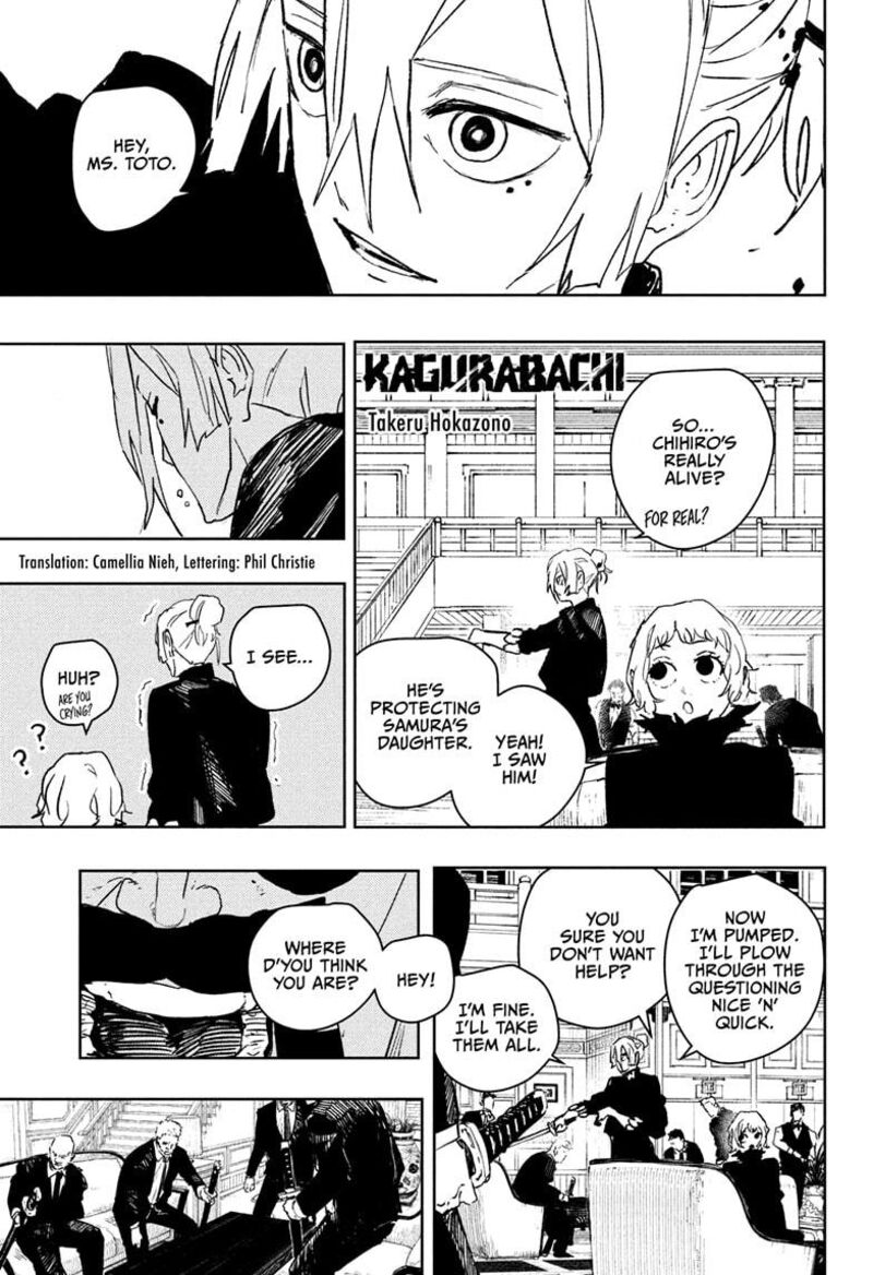 Kagurabachi, Chapter 67