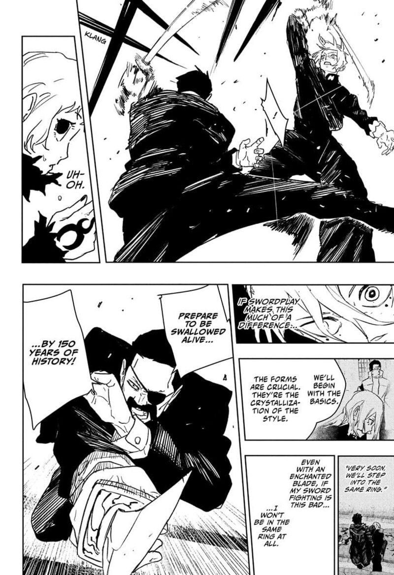 Kagurabachi, Chapter 67