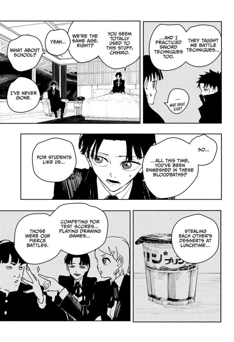 Kagurabachi, Chapter 67