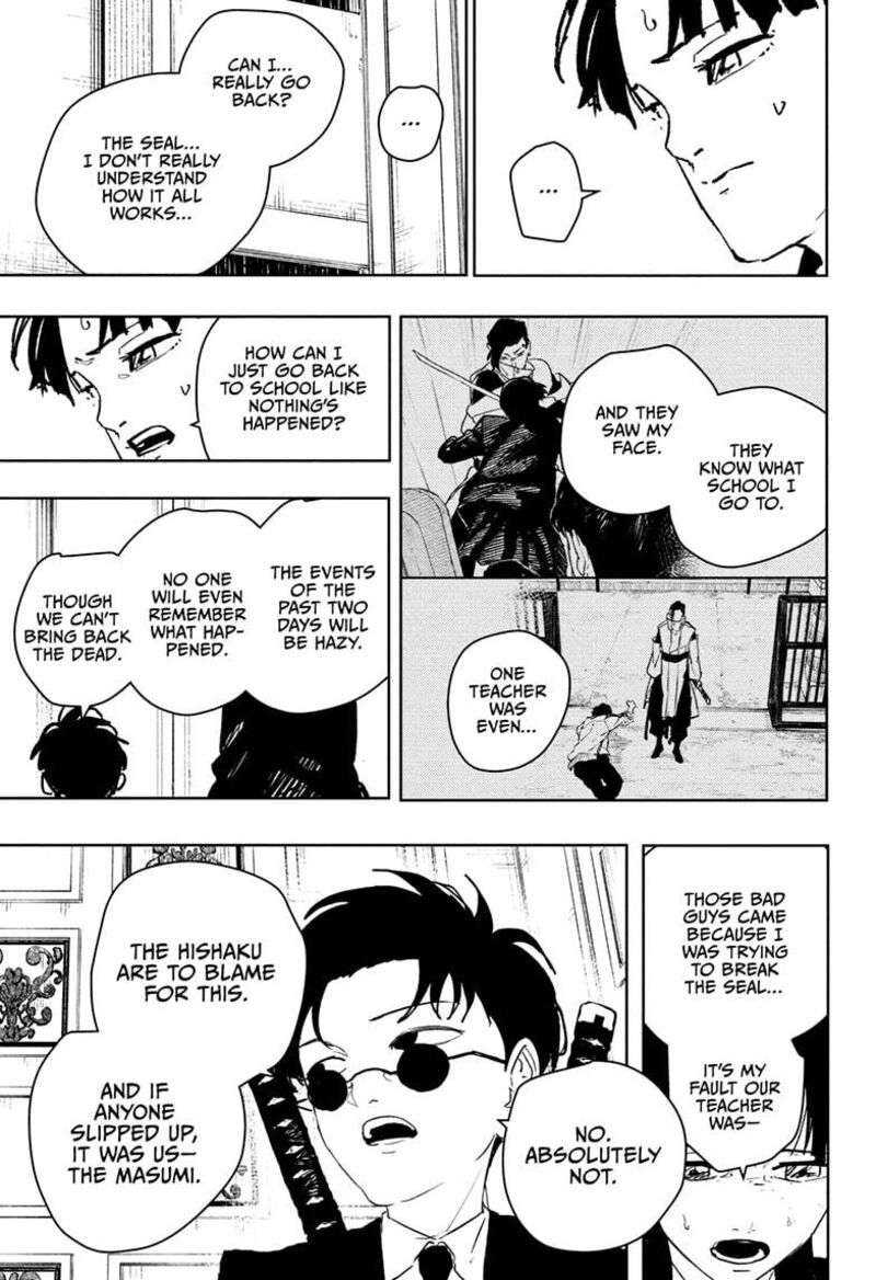Kagurabachi, Chapter 68