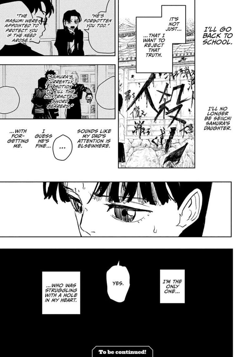 Kagurabachi, Chapter 68