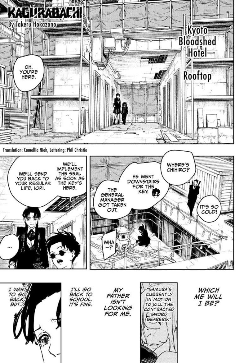 Kagurabachi, Chapter 69