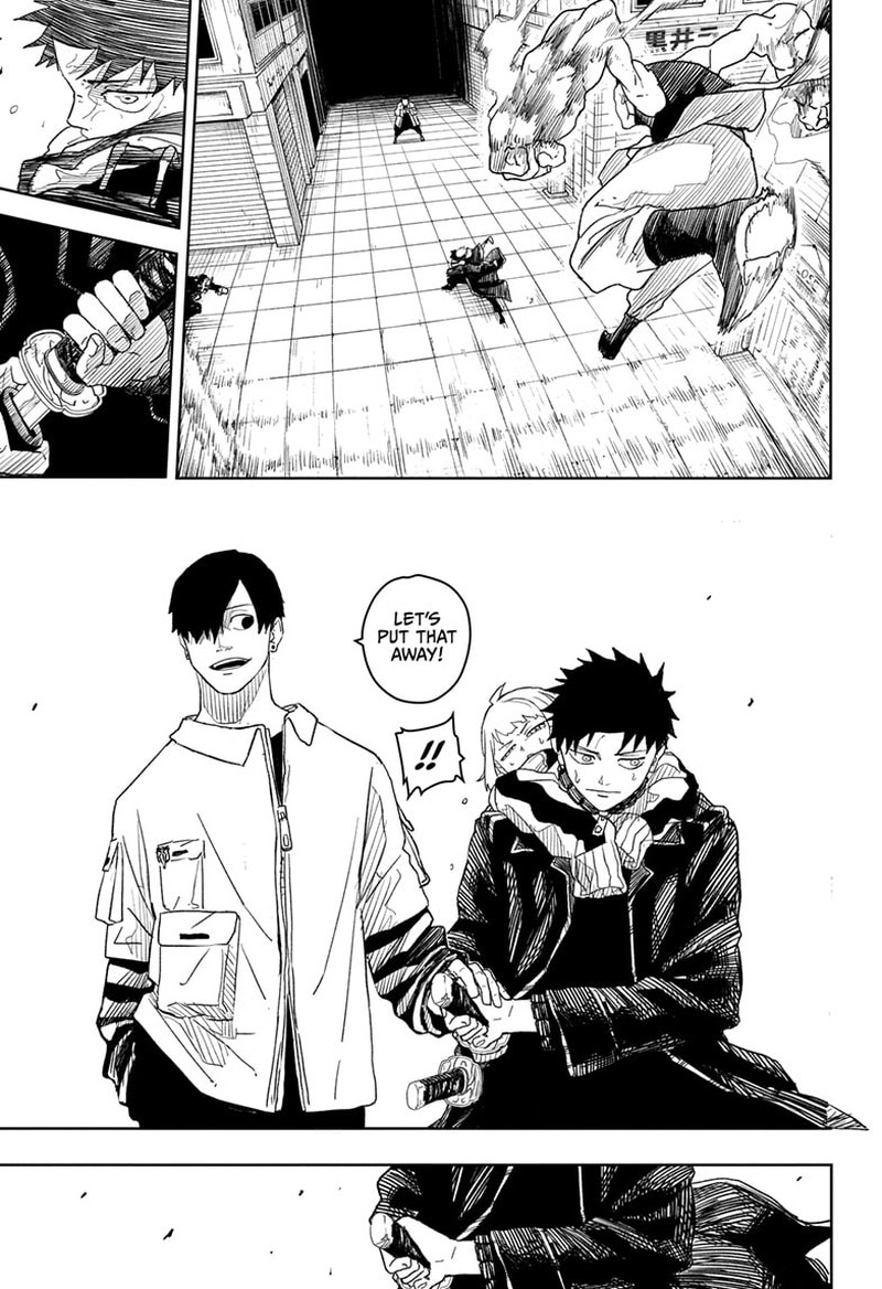 Kagurabachi, Chapter 7