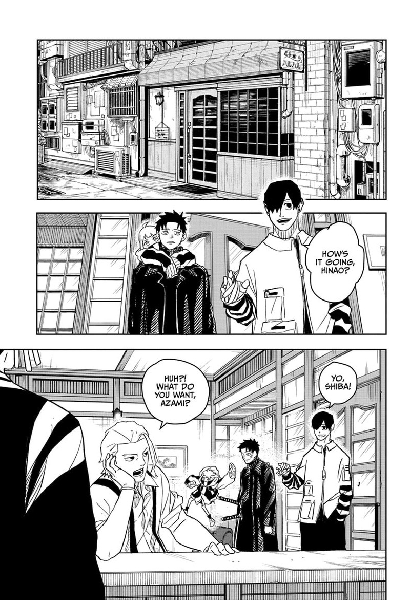 Kagurabachi, Chapter 7