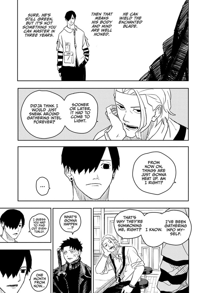 Kagurabachi, Chapter 7