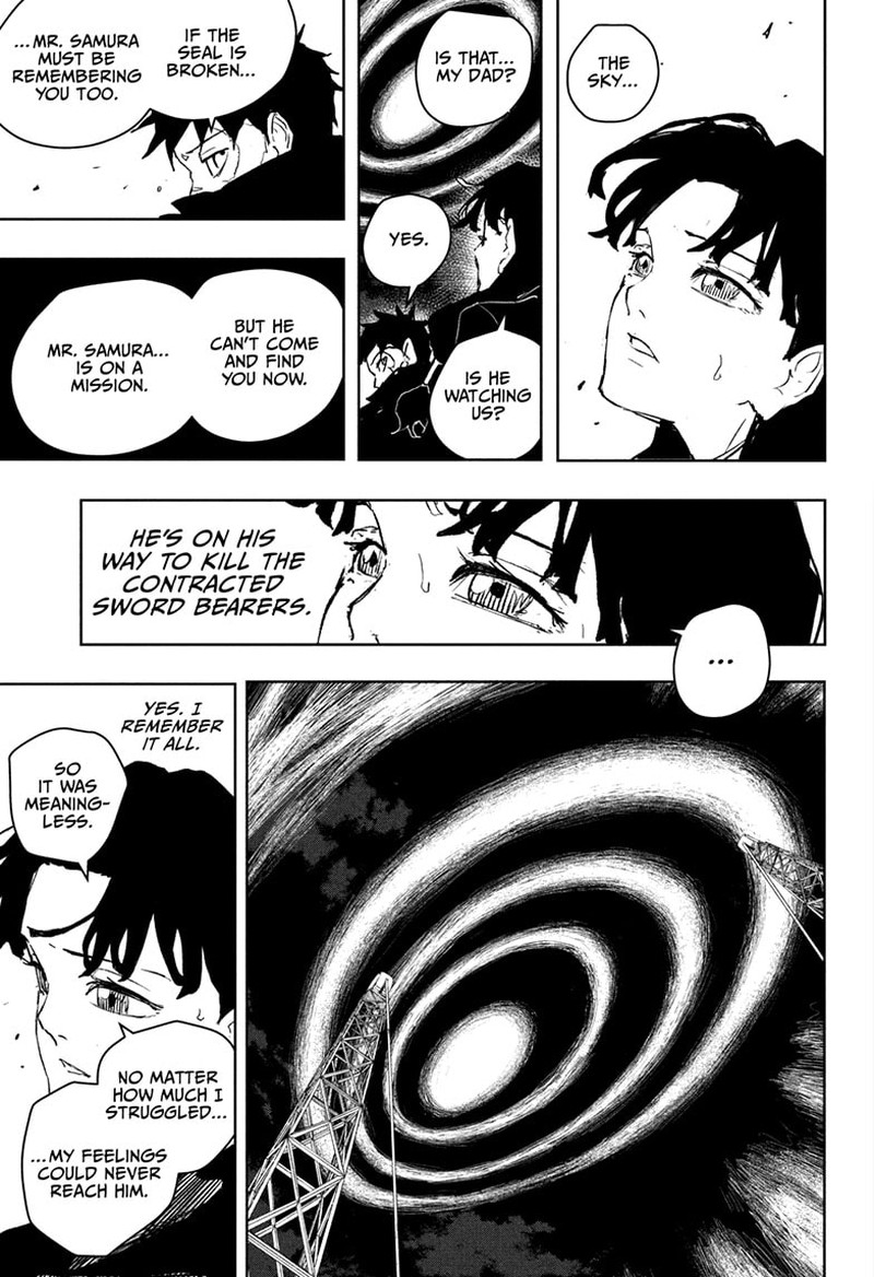 Kagurabachi, Chapter 74