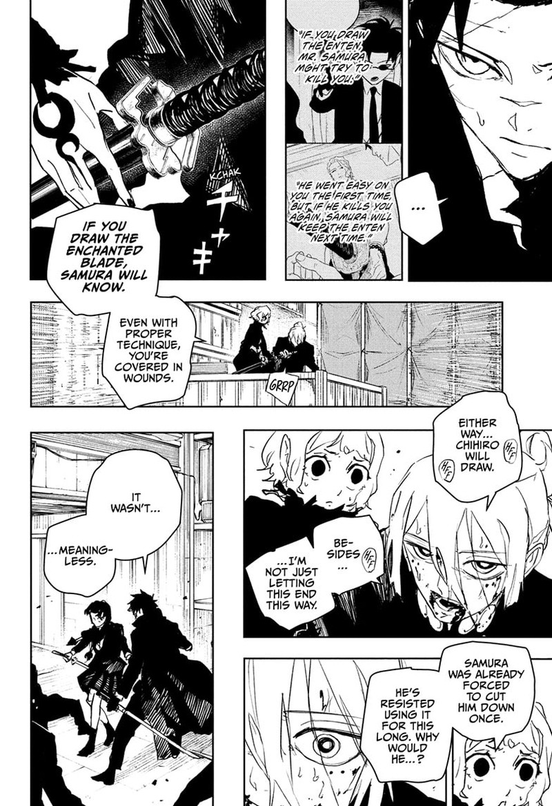 Kagurabachi, Chapter 74
